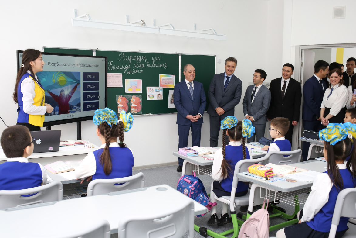 Открытие СОШ №17 в г. Уральск